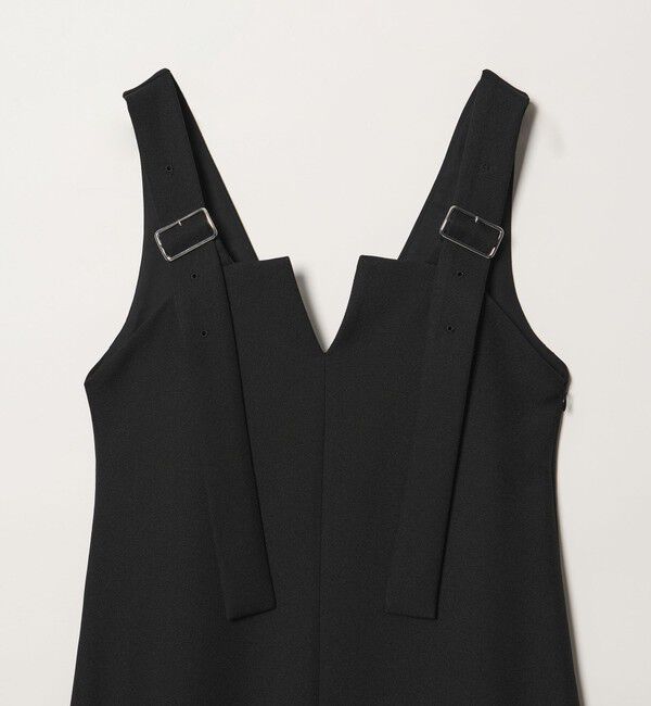 EMMEL REFINES「＜EMMEL REFINES＞EM Vカット 2WAY ジャンスカ」|ワンピース|
