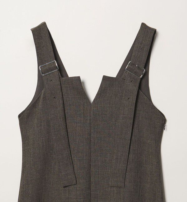 EMMEL REFINES「＜EMMEL REFINES＞EM Vカット 2WAY ジャンスカ」|ワンピース|