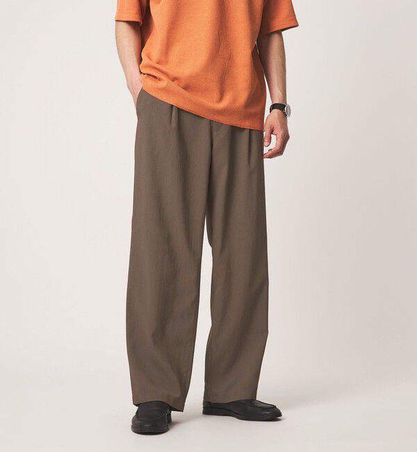 UNITED ARROWS green label relaxing「SHIELDRY ワイド 1P パンツ W4 -伸縮性・UVカット・遮熱-」|その他|