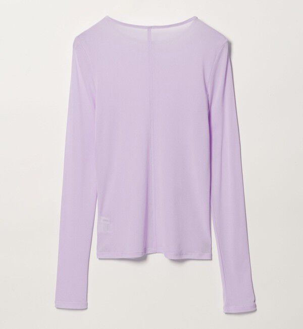 EMMEL REFINES「＜EMMEL REFINES＞EM ソフトチュール シアー クルーネック カットソー」|Tシャツ・カットソー|