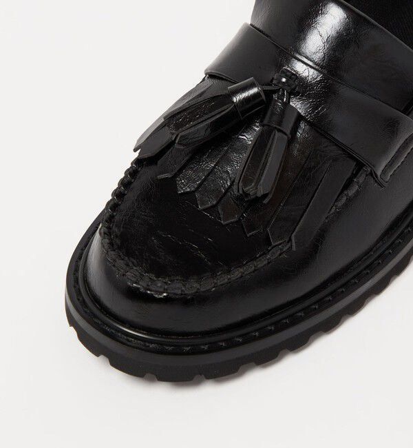 UNITED ARROWS green label relaxing「【結論シリーズ】クッショニーローファー タッセル 撥水」|ローファー|