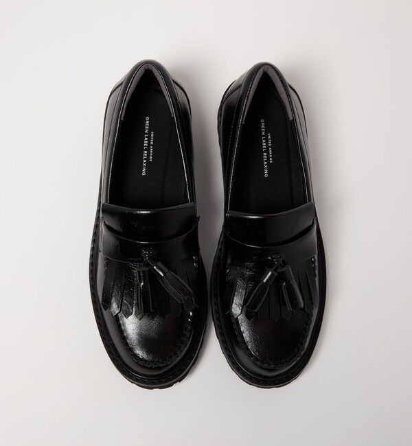 UNITED ARROWS green label relaxing「【結論シリーズ】クッショニーローファー タッセル 撥水」|ローファー|