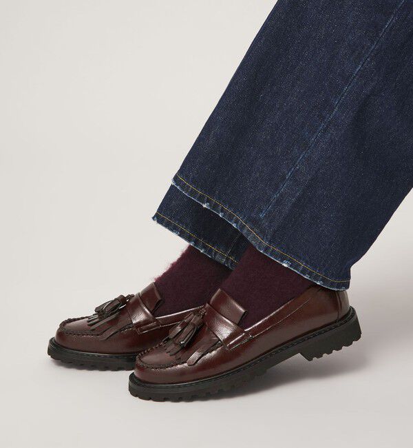UNITED ARROWS green label relaxing「【結論シリーズ】クッショニーローファー タッセル 撥水」|ローファー|