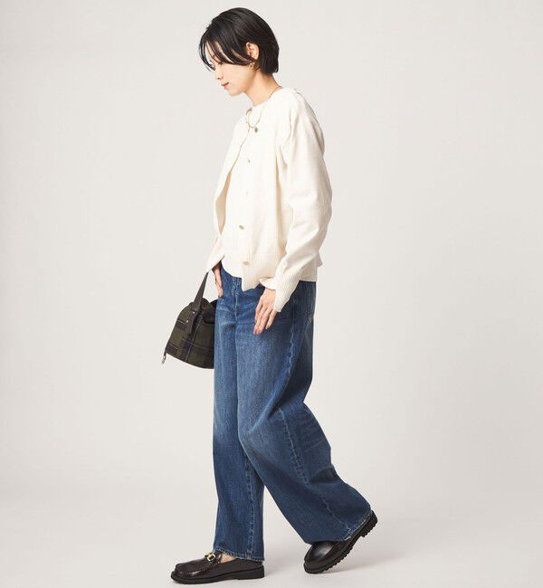 UNITED ARROWS green label relaxing「【結論シリーズ】ふれてモールニットカーデ」|カーディガン|