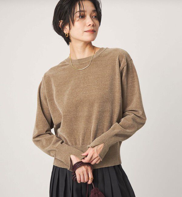 UNITED ARROWS green label relaxing「【結論シリーズ】ふれてモールニットカーデ」|カーディガン|