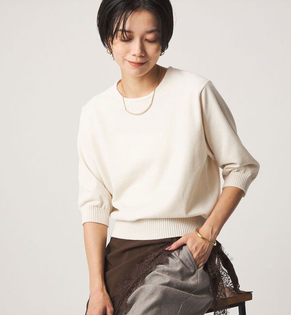 UNITED ARROWS green label relaxing「【結論シリーズ】ふれてモールニット」|ニット・セーター|