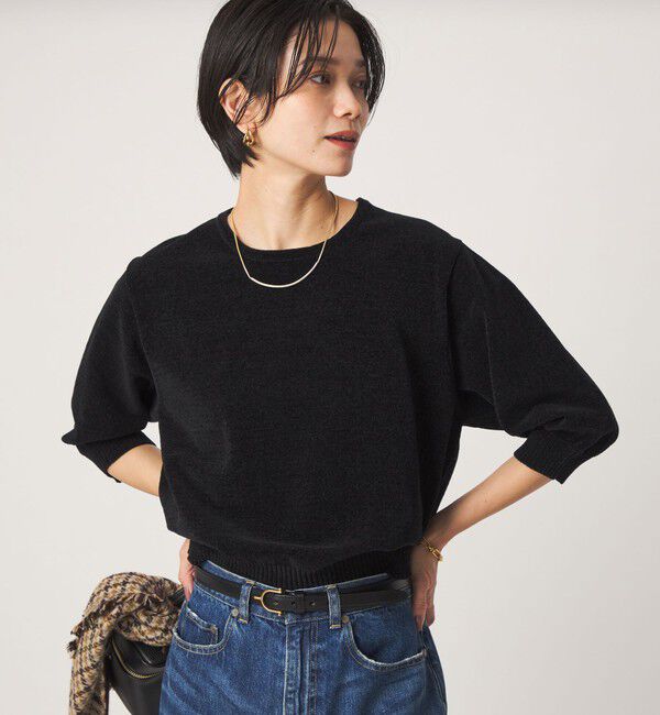 UNITED ARROWS green label relaxing「【結論シリーズ】ふれてモールニット」|ニット・セーター|