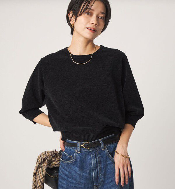UNITED ARROWS green label relaxing「【結論シリーズ】ふれてモールニット」|ニット・セーター|