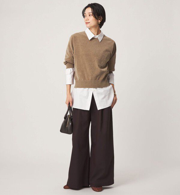 UNITED ARROWS green label relaxing「【結論シリーズ】ふれてモールニット」|ニット・セーター|