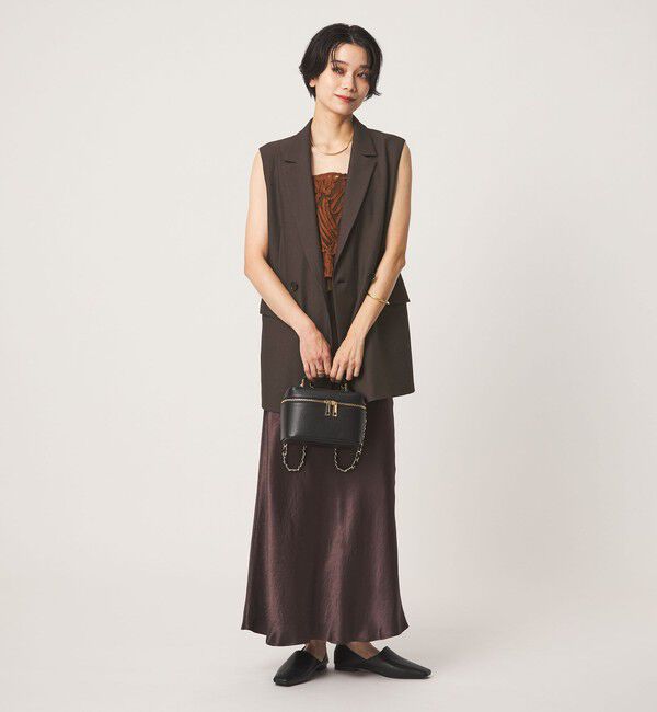 UNITED ARROWS green label relaxing「ツイードライク ジレ マシンウォッシャブル 帯電防止 」|ベスト・ジレ|