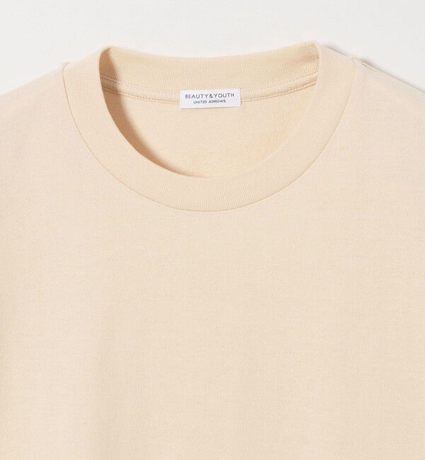 BEAUTY&YOUTH UNITED ARROWS「【WEB限定】ロールアップ ワイド テーパード Tシャツ -MADE IN JAPAN-」|Tシャツ・カットソー|