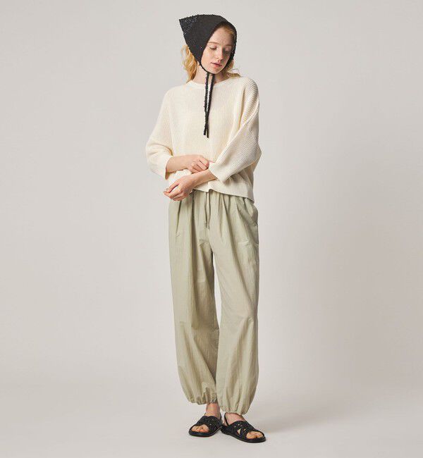 STEVEN ALAN「＜Steven Alan＞コットン リブ プルオーバー ニット」|ニット・セーター|