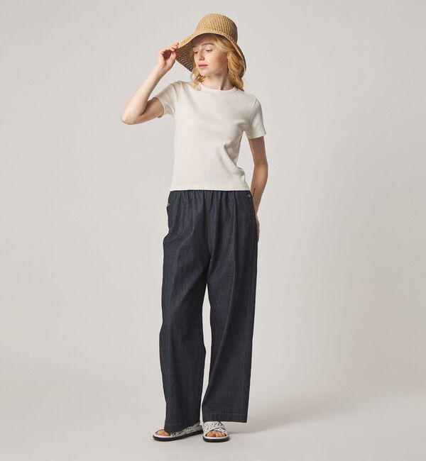 STEVEN ALAN「＜Steven Alan＞ラメ テレコ プルオーバー」|Tシャツ・カットソー|