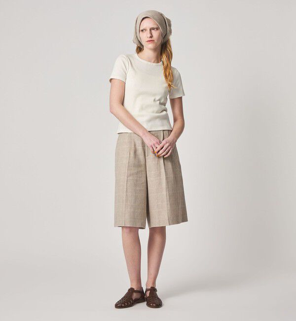 STEVEN ALAN「＜Steven Alan＞ラメ テレコ プルオーバー」|Tシャツ・カットソー|
