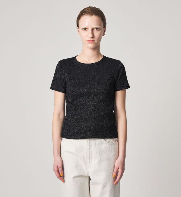 STEVEN ALAN「＜Steven Alan＞ラメ テレコ プルオーバー」|Tシャツ・カットソー|