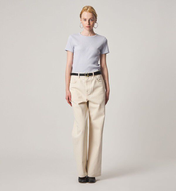 STEVEN ALAN「＜Steven Alan＞ラメ テレコ プルオーバー」|Tシャツ・カットソー|