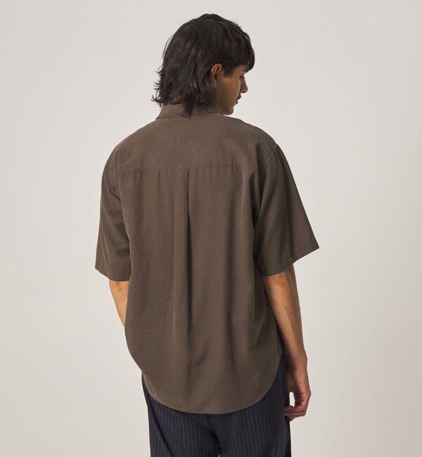 STEVEN ALAN「＜Steven Alan＞ スラブ レギュラーカラー ショートスリーブ シャツ」|シャツ・ブラウス|