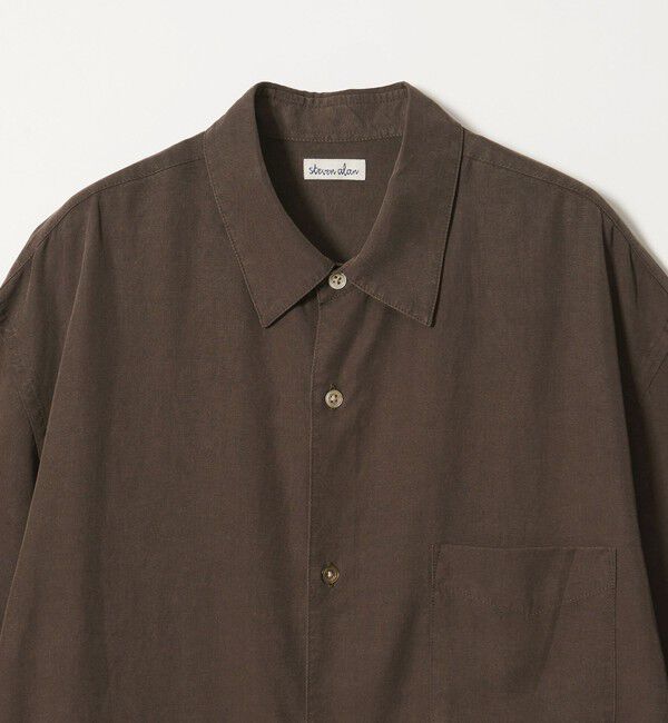 STEVEN ALAN「＜Steven Alan＞ スラブ レギュラーカラー ショートスリーブ シャツ」|シャツ・ブラウス|