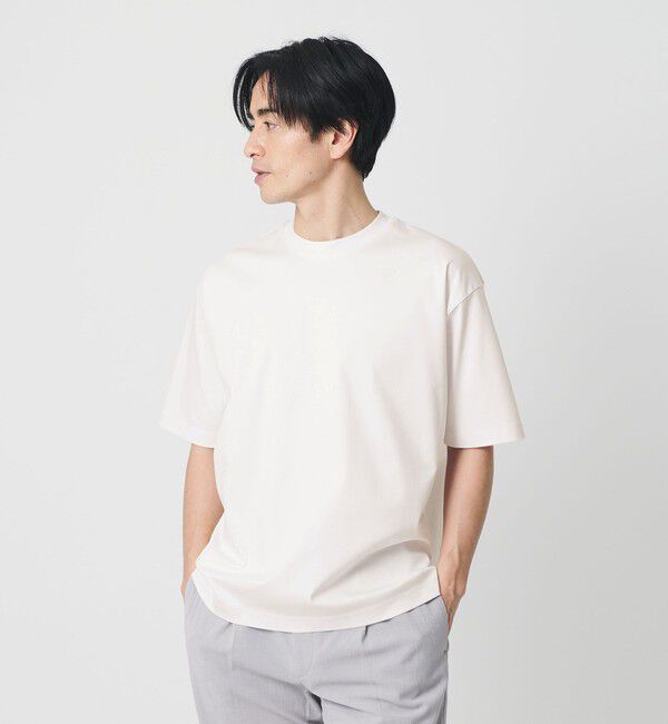 BEAUTY&YOUTH UNITED ARROWS「クール デオドラント クルーネック Tシャツ 接触冷感 抗菌防臭」|Tシャツ・カットソー|