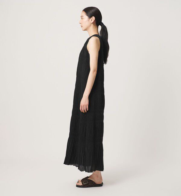 BEAUTY&YOUTH UNITED ARROWS「プリーツ アメリカンスリーブ ワンピース ウォッシャブル」|ワンピース|