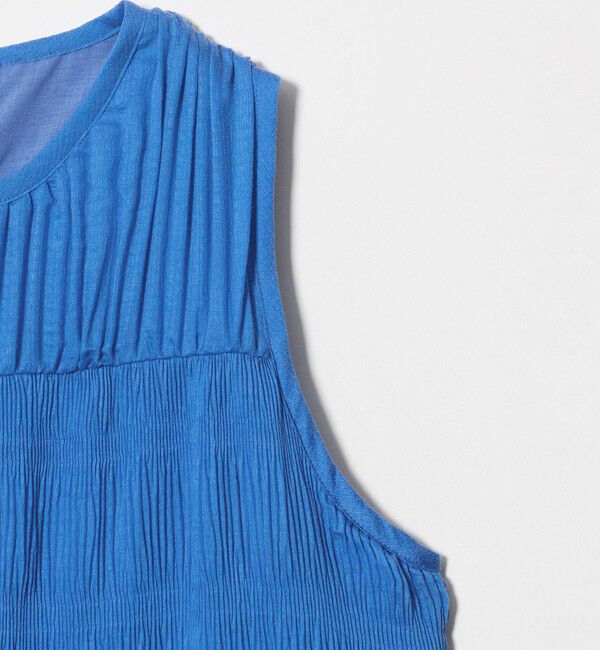 BEAUTY&YOUTH UNITED ARROWS「プリーツ アメリカンスリーブ ワンピース ウォッシャブル」|ワンピース|
