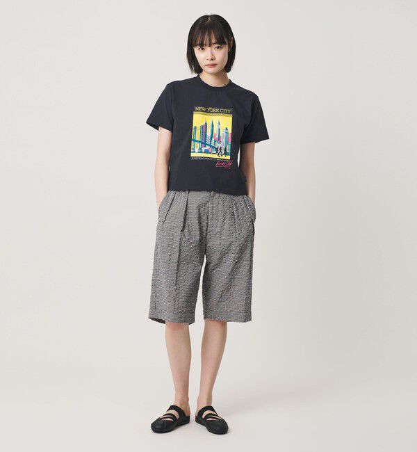 NICE WEATHER「＜NICE WEATHER＞NYCプリント Tシャツ」|Tシャツ・カットソー|