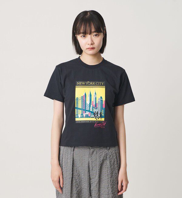 NICE WEATHER「＜NICE WEATHER＞NYCプリント Tシャツ」|Tシャツ・カットソー|
