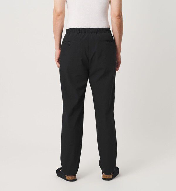 BEAUTY&YOUTH UNITED ARROWS「KOMATSU PACK トロピカル 1P テーパード イージー パンツ NO.6 ストレッチ 吸水速乾 UVカット セットアップ」|チノ|