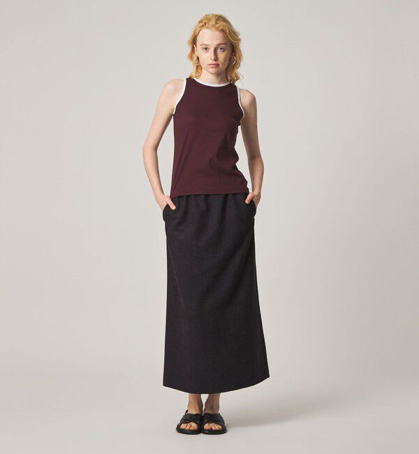 STEVEN ALAN「＜Steven Alan＞スエードライク ロング スカート」|スカート|