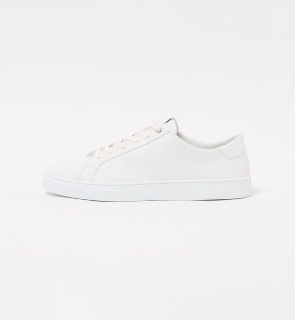 BEAUTY&YOUTH UNITED ARROWS「スタンダード レザー スニーカー ウォータープルーフ」|スニーカー|OFF WHITE