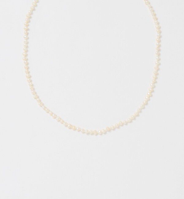 BEAUTY&YOUTH UNITED ARROWS「【WEB限定】＜Causerie＞ミニ 淡水パール ネックレス」|ネックレス|