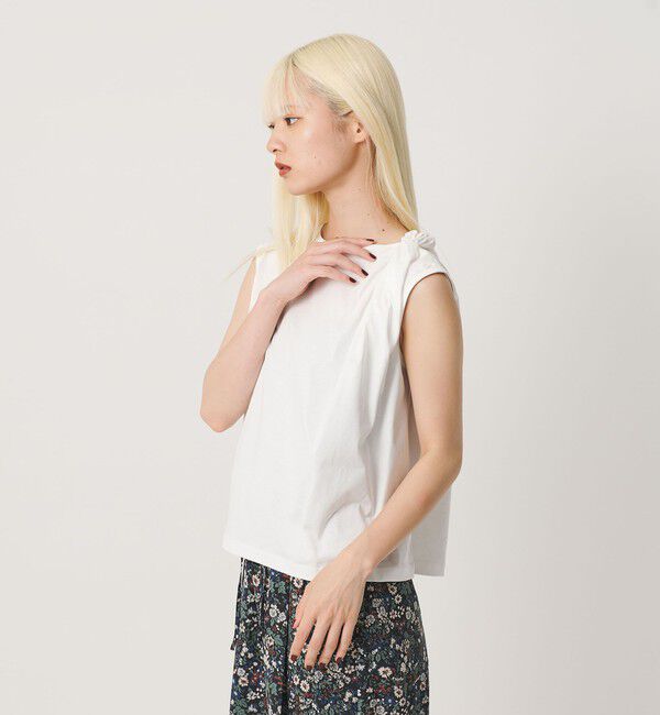 BEAUTY&YOUTH UNITED ARROWS「コットン ツイスト フレンチスリーブ カットソー」|Tシャツ・カットソー|