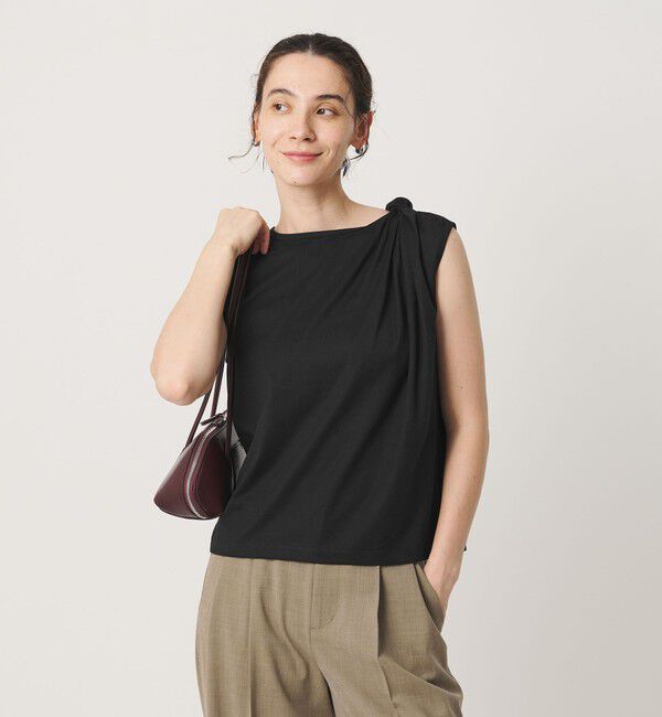 BEAUTY&YOUTH UNITED ARROWS「コットン ツイスト フレンチスリーブ カットソー」|Tシャツ・カットソー|