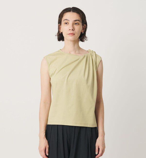 BEAUTY&YOUTH UNITED ARROWS「コットン ツイスト フレンチスリーブ カットソー」|Tシャツ・カットソー|