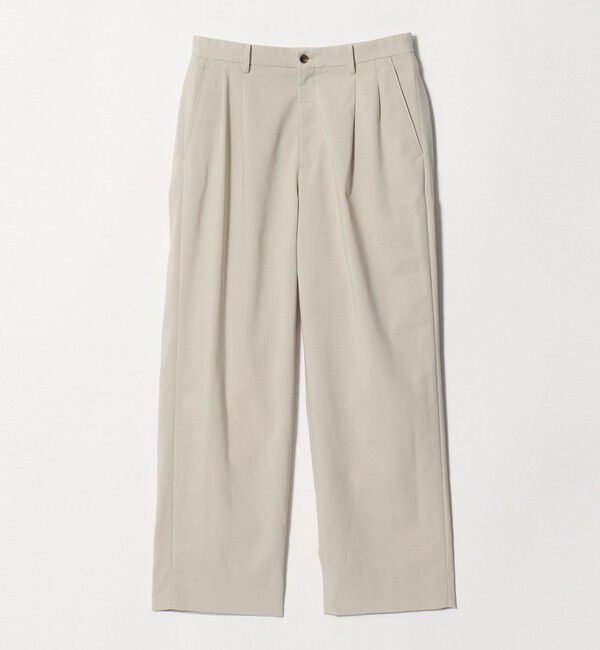 BEAUTY&YOUTH UNITED ARROWS「リネン ミックス テーパード スラックス NO.9」|チノ|