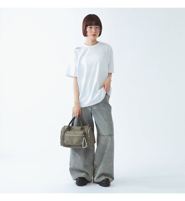 Ray BEAMS 「ダメージ オーバー Tシャツ」|Tシャツ・カットソー|