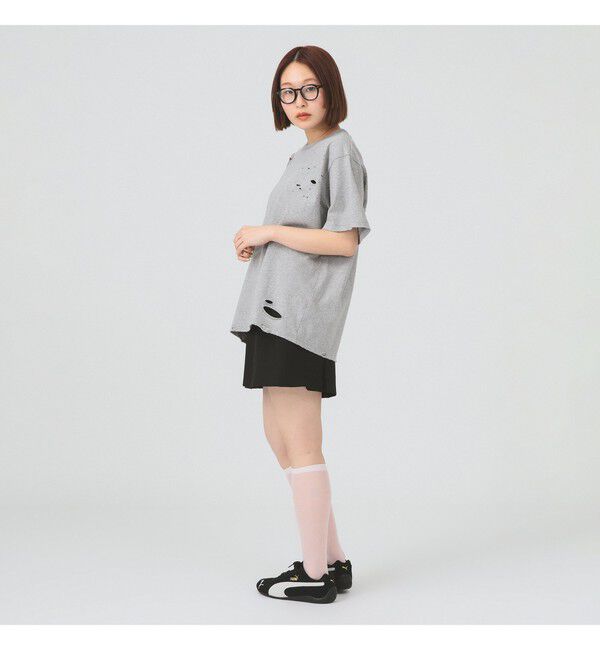 Ray BEAMS 「ダメージ オーバー Tシャツ」|Tシャツ・カットソー|