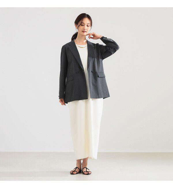 Demi-Luxe BEAMS 「ポリエステル レーヨン 2ボタン ジャケット」|ダッフルコート|