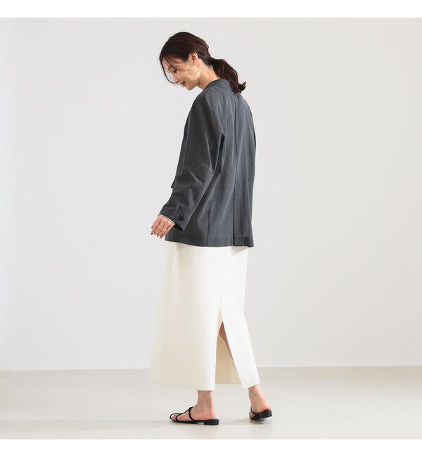 Demi-Luxe BEAMS 「ポリエステル レーヨン 2ボタン ジャケット」|ダッフルコート|