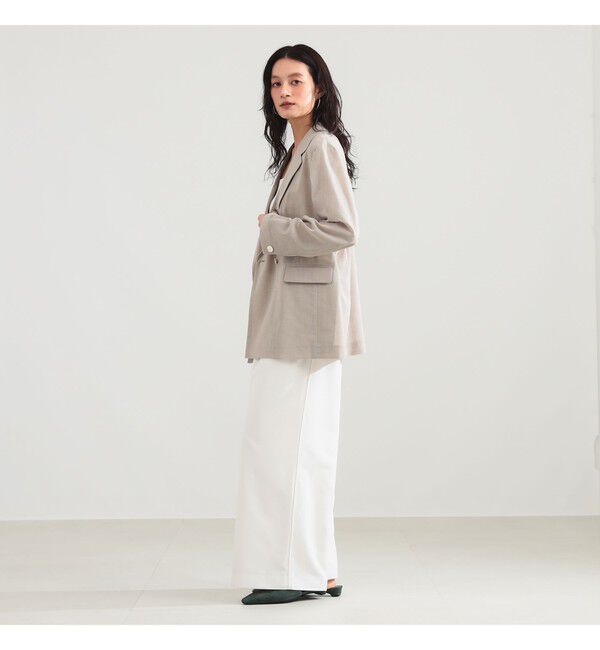 Demi-Luxe BEAMS 「ポリエステル レーヨン 2ボタン ジャケット」|ダッフルコート|
