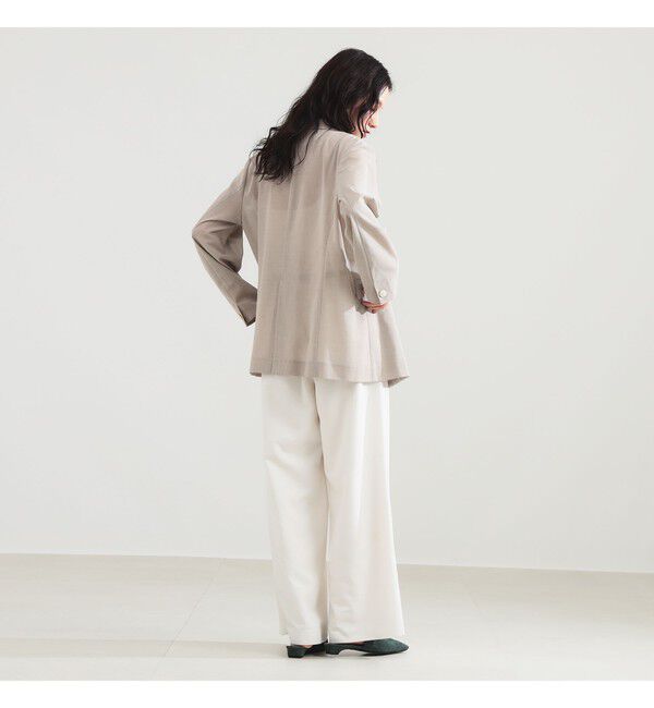 Demi-Luxe BEAMS 「ポリエステル レーヨン 2ボタン ジャケット」|ダッフルコート|