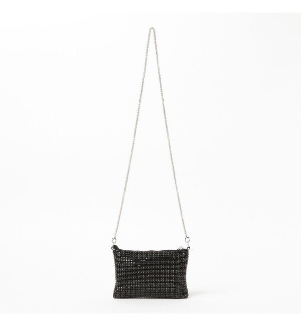 Ray BEAMS 「【別注】bLicensceLL / ビジュー 2WAY チェーン バッグ」|ポーチ|