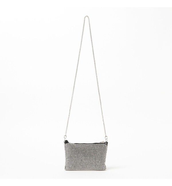 Ray BEAMS 「【別注】bLicensceLL / ビジュー 2WAY チェーン バッグ」|ポーチ|