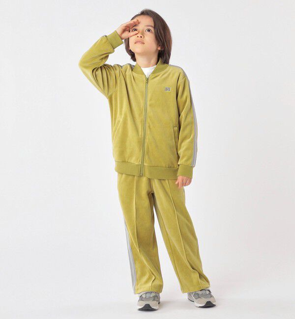 SHIPS KIDS「【SHIPS KIDS別注】RUSSELL ATHLETIC:100～130cm / ライン パンツ」|その他|