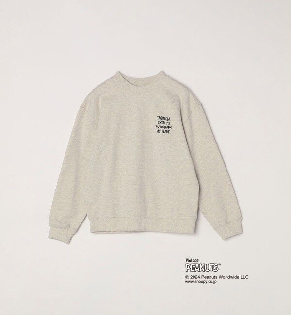 SHIPS any「SHIPS any: SNOOPY コラボ カルチャー グラフィック バック プリント スウェット<KIDS>◇」|スウェット・ジャージ|
