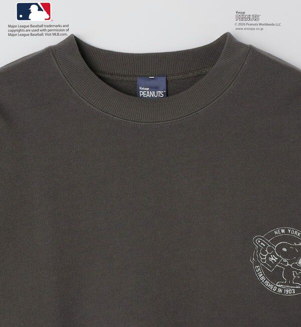 SHIPS「SHIPS: PEANUTS&times;MLB スウェット」|スウェット・ジャージ|