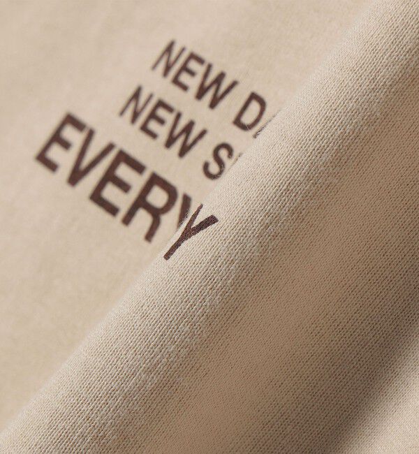 SHIPS for women「【一部WEB限定/ SHIPS別注】Champion: 5分袖 ロゴ プリント TEE」|Tシャツ・カットソー|