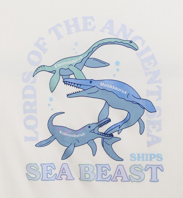 SHIPS KIDS「SHIPS KIDS:100～130cm /〈接触冷感/吸水速乾〉シービースト 半袖 Tシャツ」|Tシャツ・カットソー|