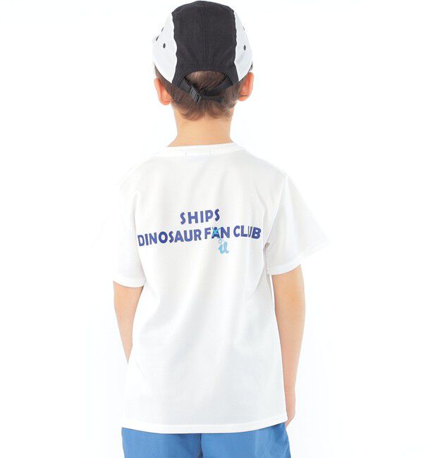 SHIPS KIDS「SHIPS KIDS:100～130cm /〈接触冷感/吸水速乾〉シービースト 半袖 Tシャツ」|Tシャツ・カットソー|
