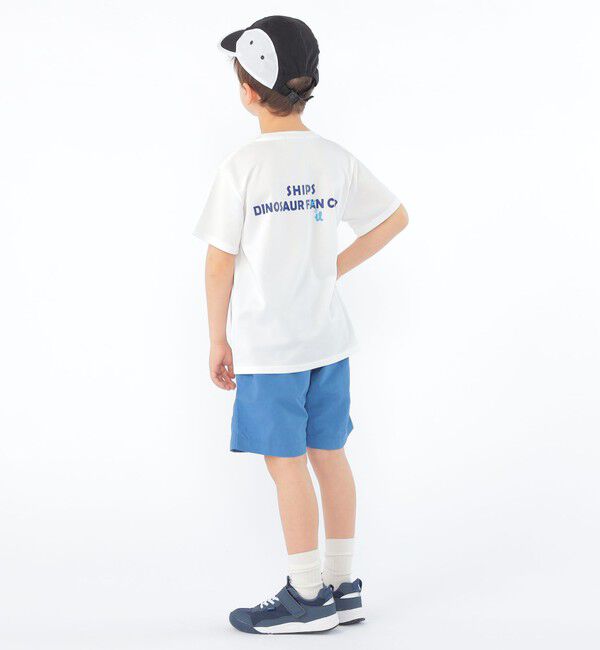 SHIPS KIDS「SHIPS KIDS:100～130cm /〈接触冷感/吸水速乾〉シービースト 半袖 Tシャツ」|Tシャツ・カットソー|